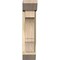 Ekena Millwork Balboa Slat Rough Sawn Bracket w/ Offset Brace, Douglas Fir, 6"W x 14"D x 26"H BKT0604X14X26BOA06RDF - alternate 2